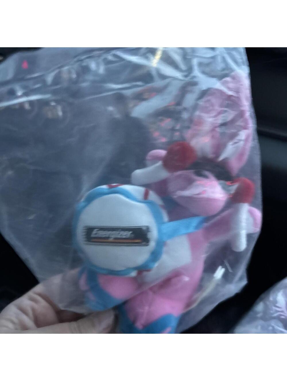 Vintage 1997 Energizer Bunny Stuffed Plush Doll Eveready Battery Sealed New